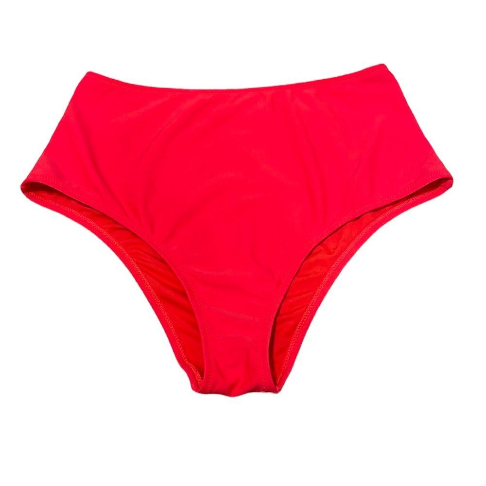 Aerie American Eagle High Waisted Cheeky Bikini Swim Bottom Medium